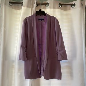 Apt 9 lilac 3/4 sleeve blazer